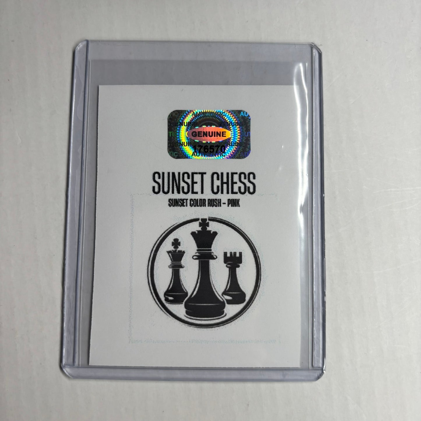The Pink Collection Card