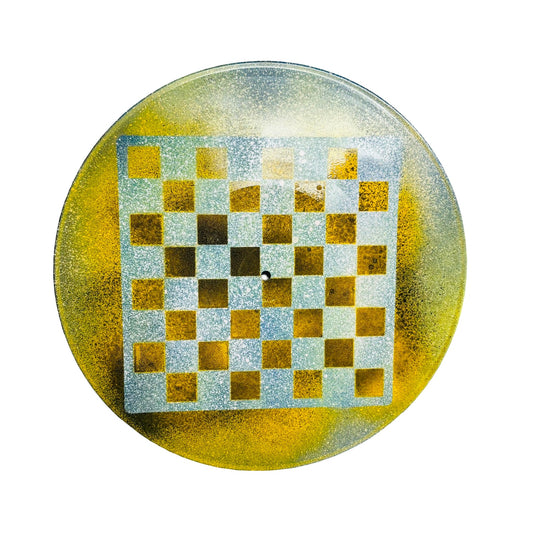 Forest Spotted Sky - Vinyl Chess Board