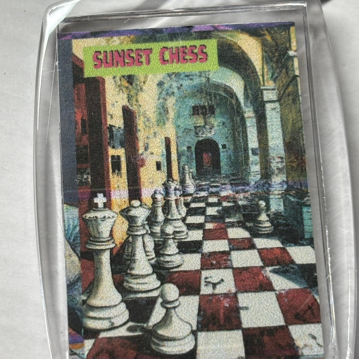 Chess Hall - Chess  Photo Keychain