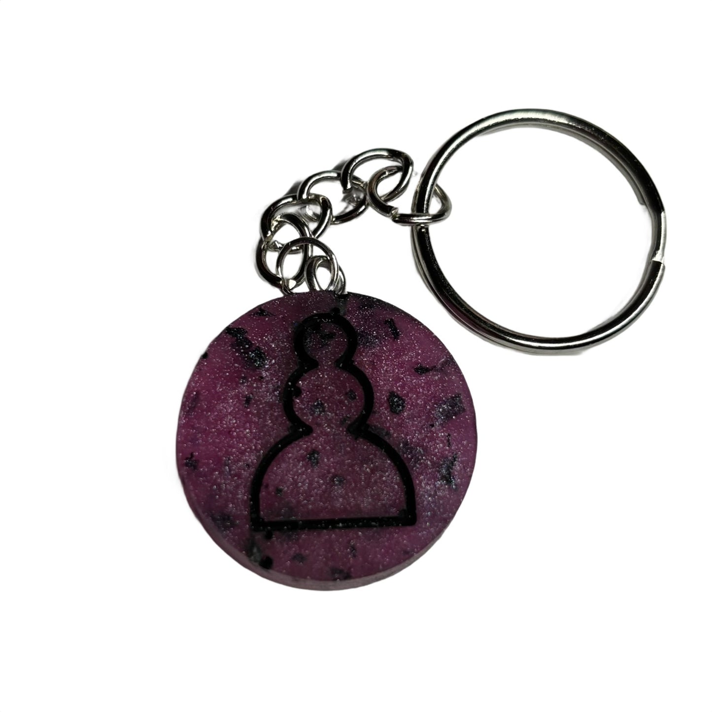 Spotted Velvet Pawn - Handmade Resin Keychain