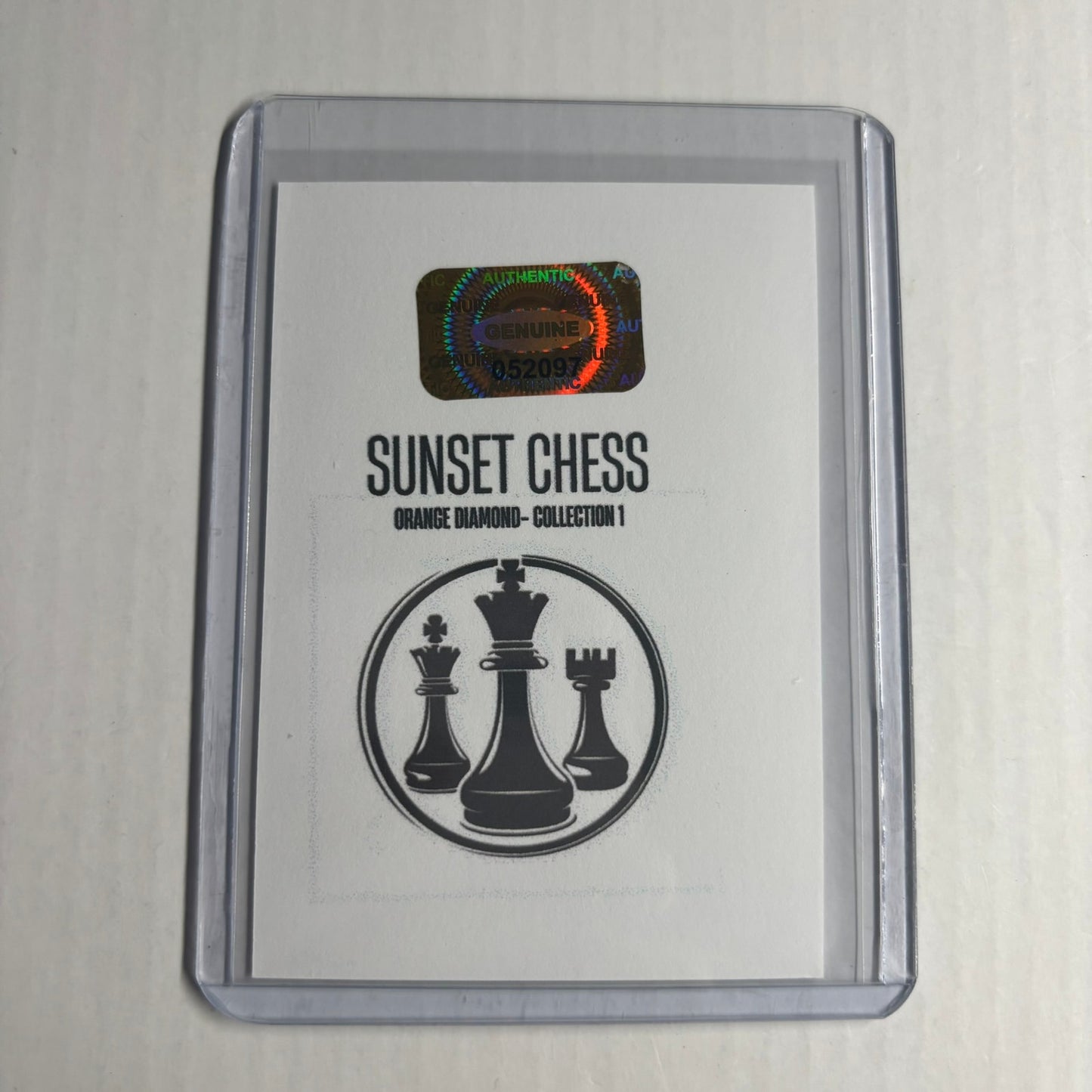 Orange Diamond Collection 1 - Trading Card