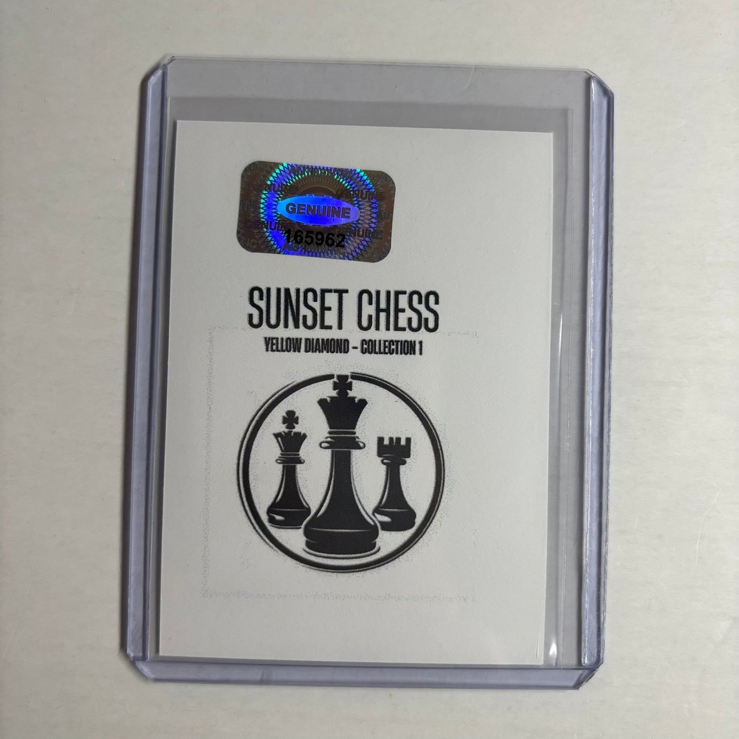 Yellow Diamond Collection 1 - Trading Card