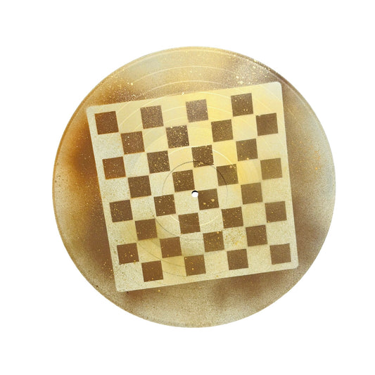Champagne Gold - Vinyl Chess Board