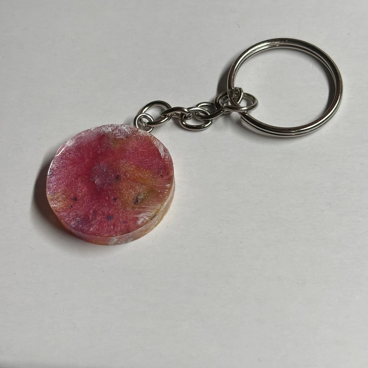 Colorful Royal Pawn - Handmade Resin Keychain - Flat Edition