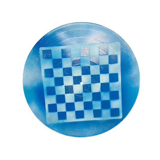 Supreme Blue - Vinyl Chess Board