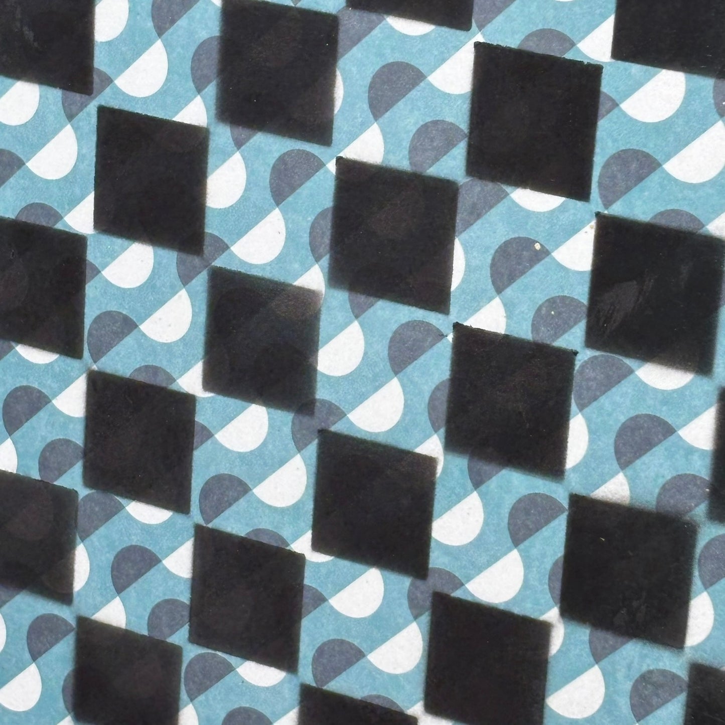Aqua Green - Scrapbook Chess Board