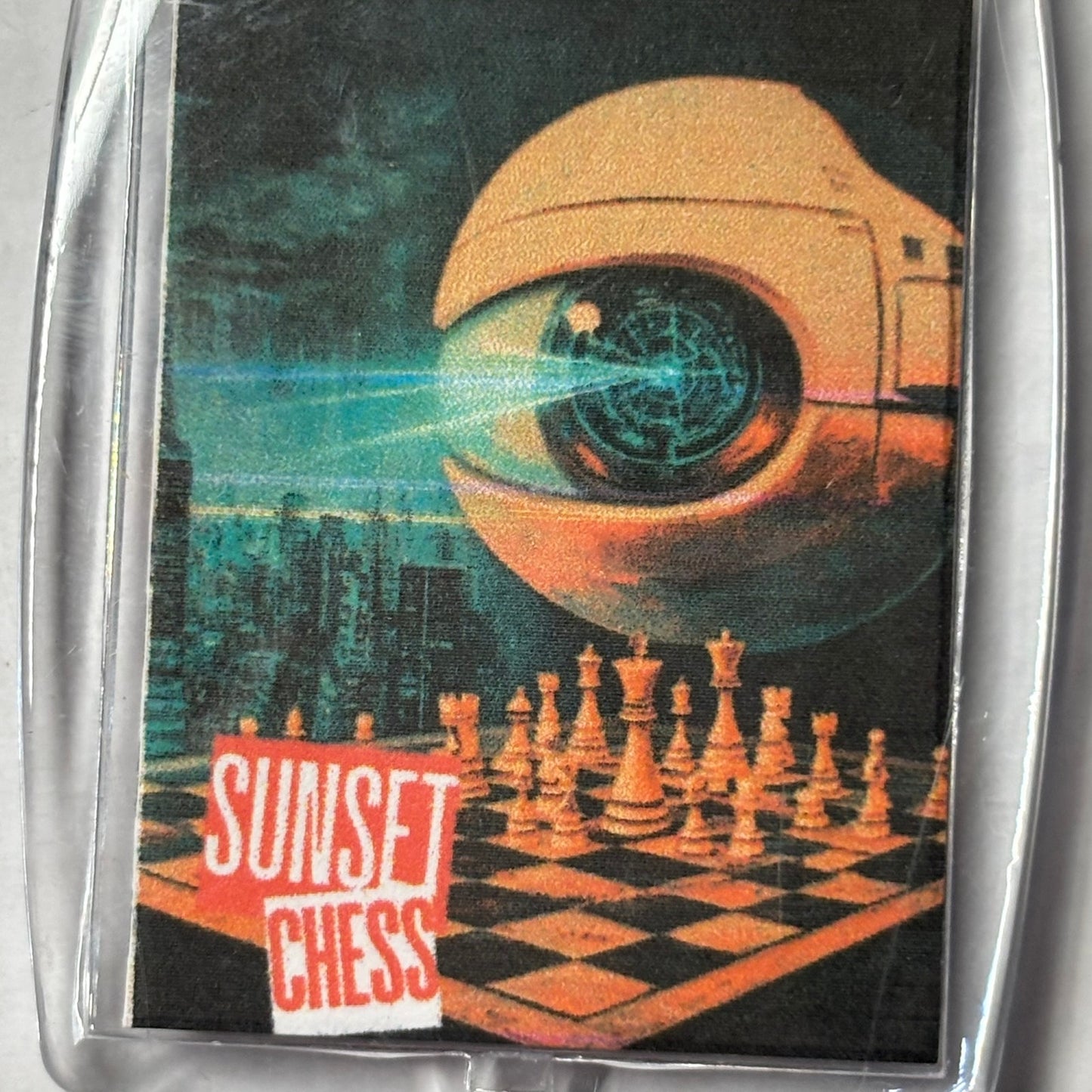 Future Eye - Chess  Photo Keychain