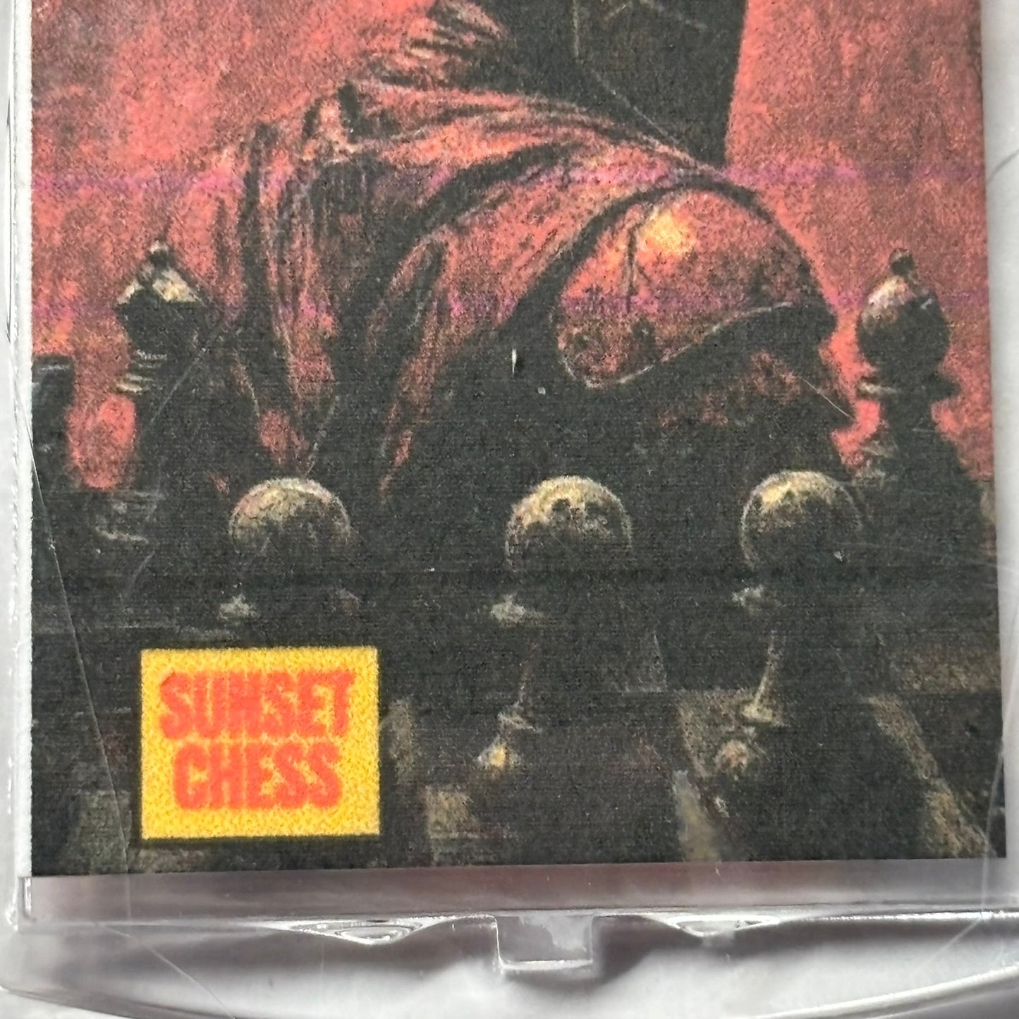 Red Spartan - Chess  Photo Keychain