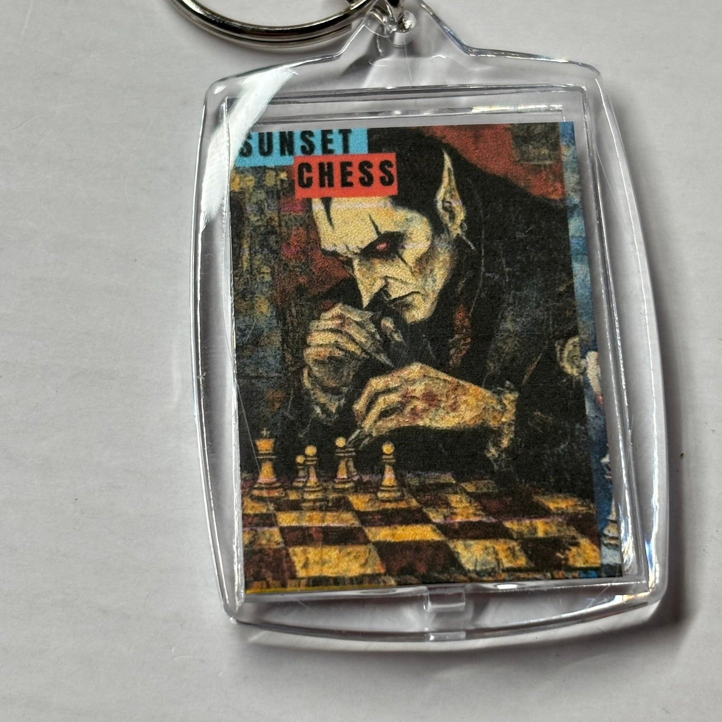 Vampire - Chess  Photo Keychain