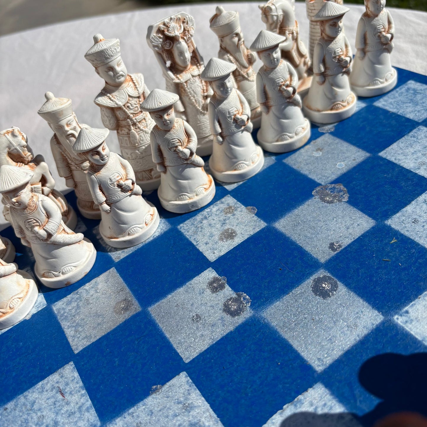 Candy Blue - Chinese Edition Chess Set
