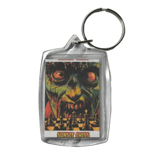 Up Close! - Chess  Photo Keychain