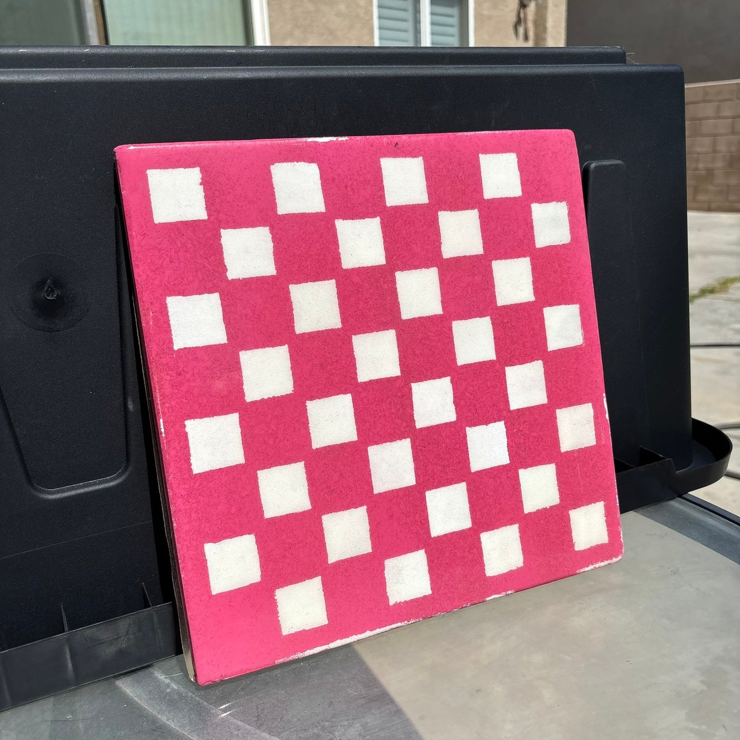 Hot Pink - Resin Coated Chess Board