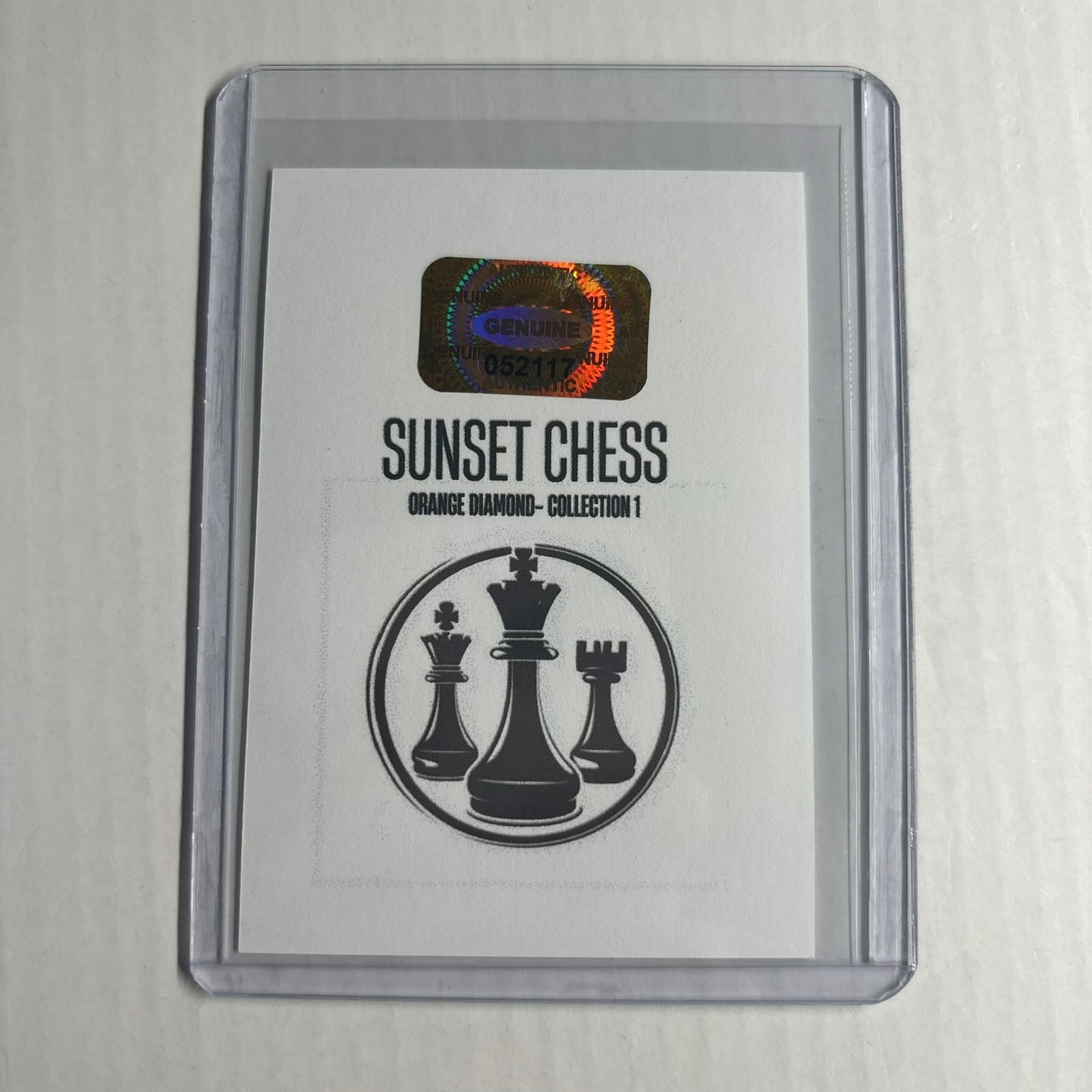 Orange Diamond Collection 1 - Trading Card