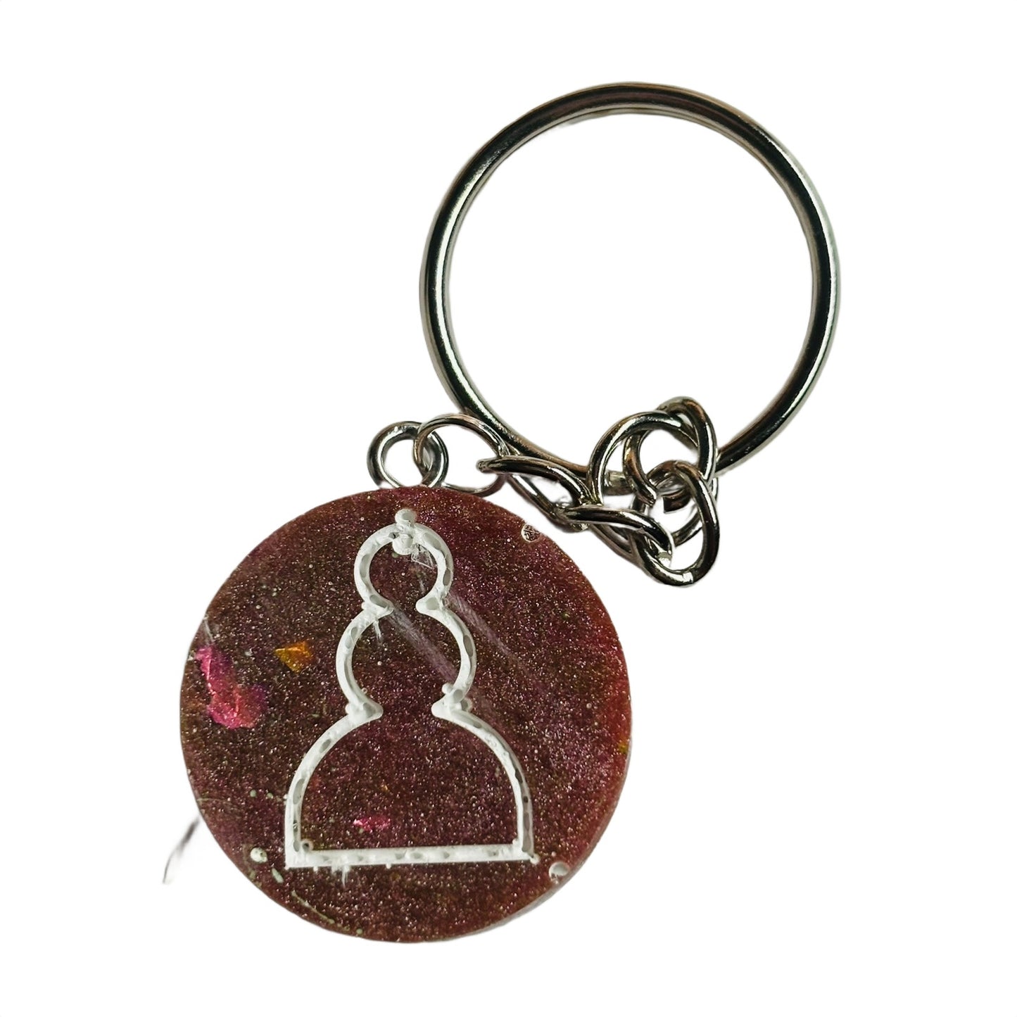 Royal Brown Pawn - Handmade Resin Keychain