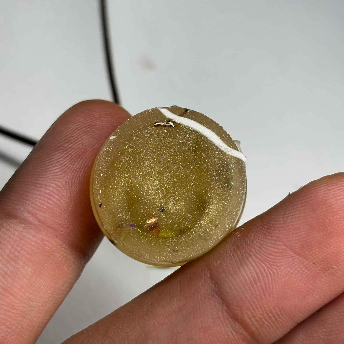 Premium Yellow Knight - Handmade Resin Chess Necklace