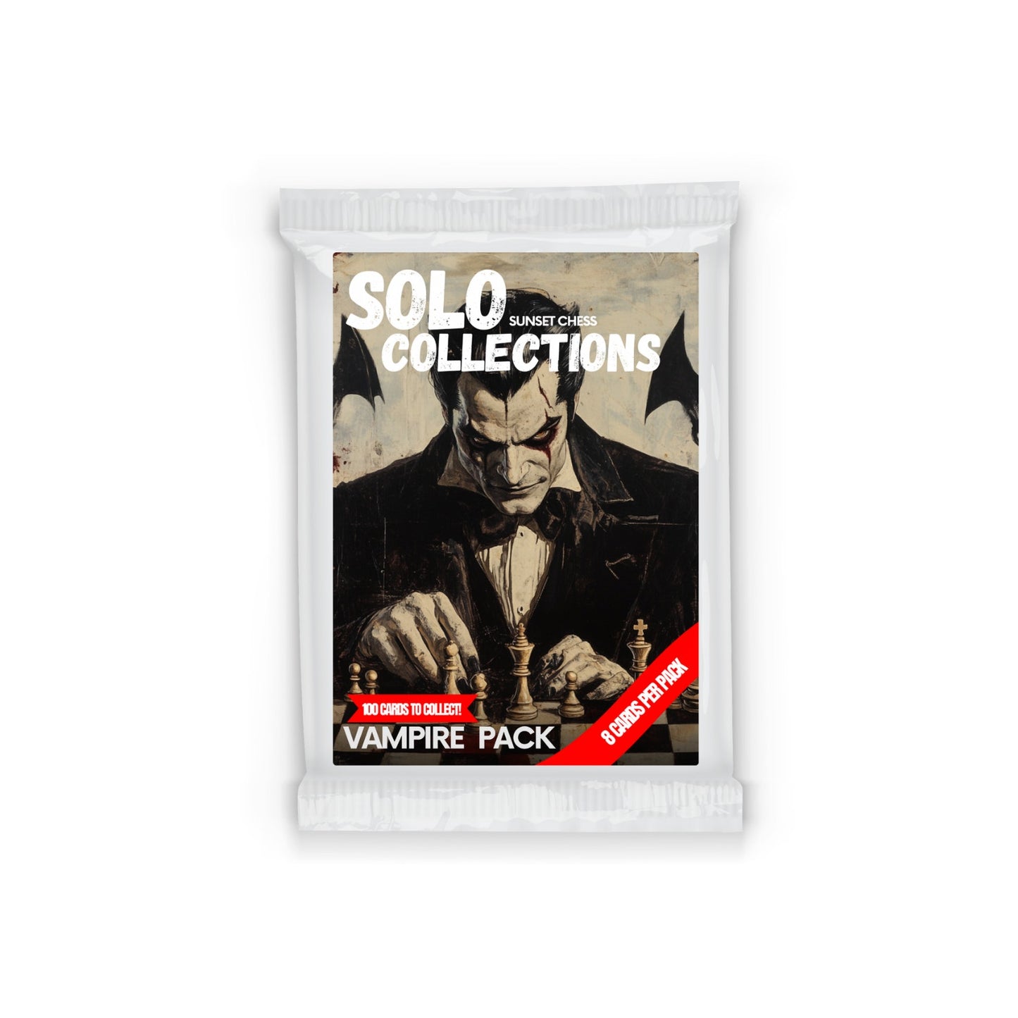 Vampire Solo Collection - Sunset Chess Scrapbook Card Pack