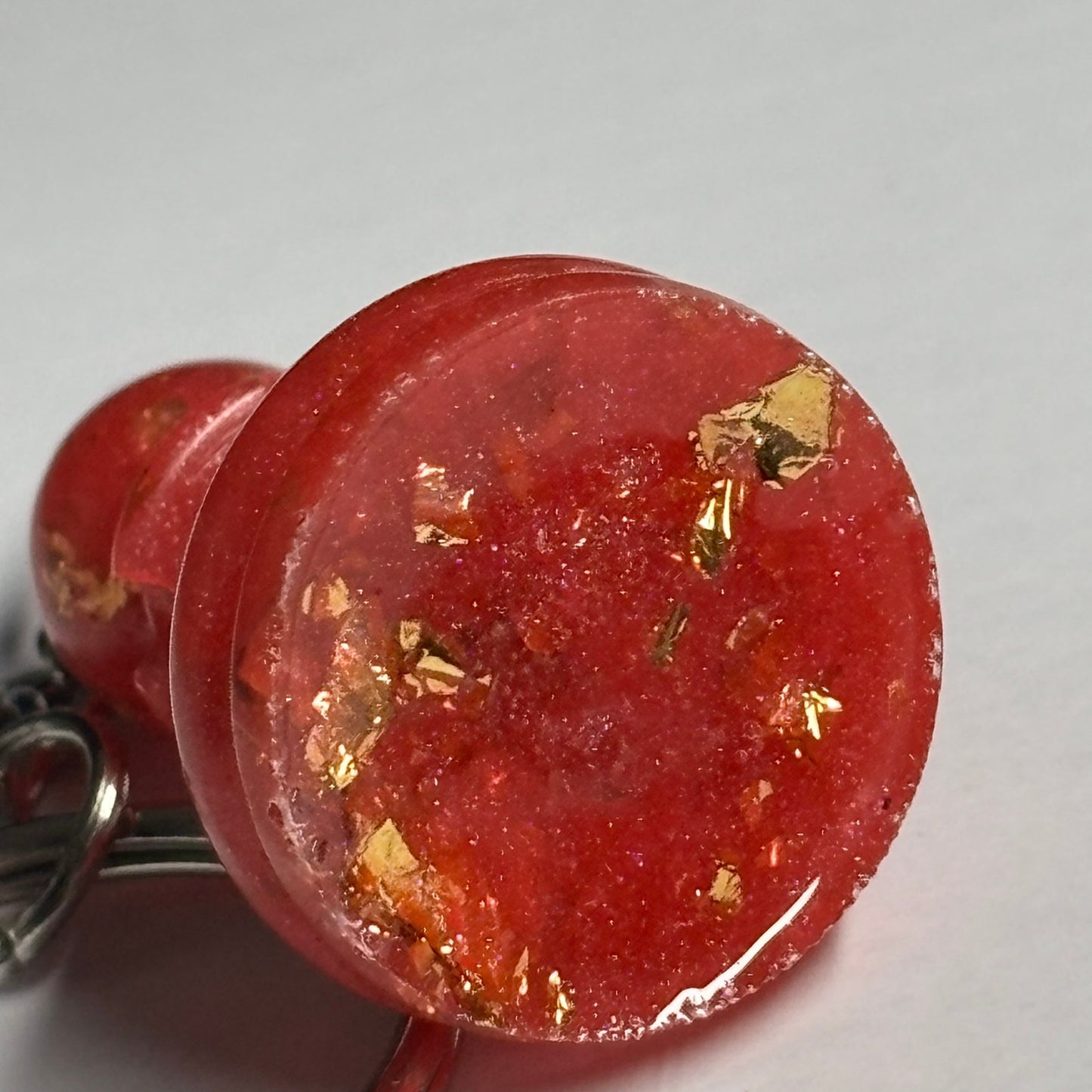 Chery Royal Red - Handmade Resin Keychain