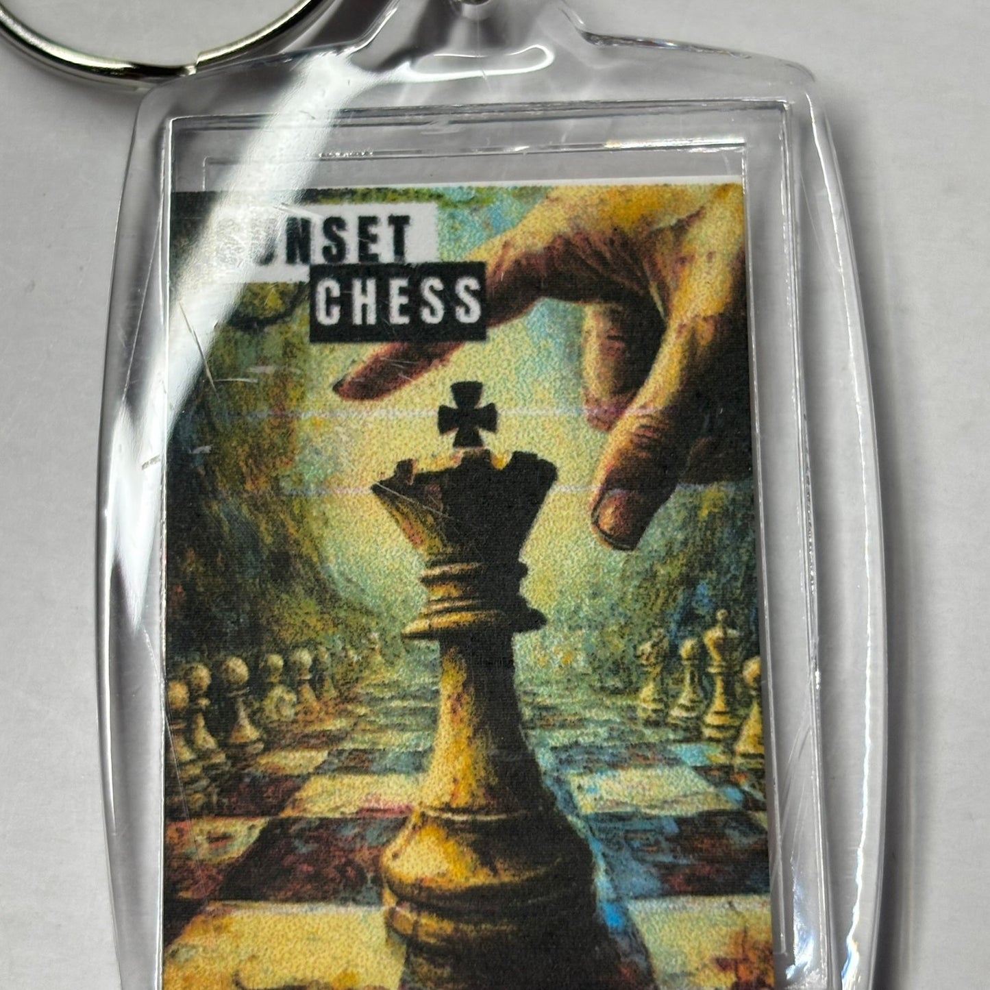 Checkmate - Chess  Photo Keychain