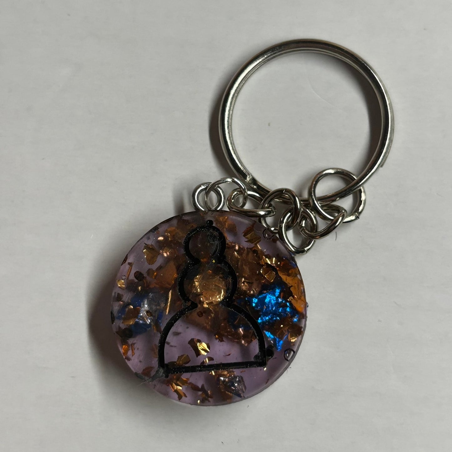 Purple Supreme Pawn - Handmade Resin Keychain