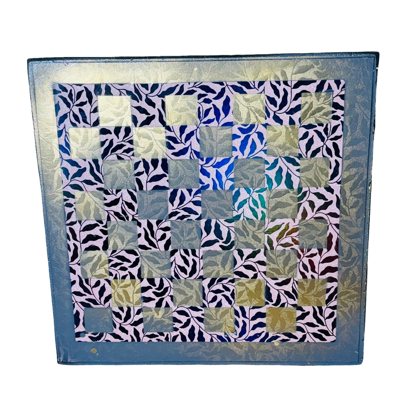 Vintage Gold - Scrapbook Chess Board