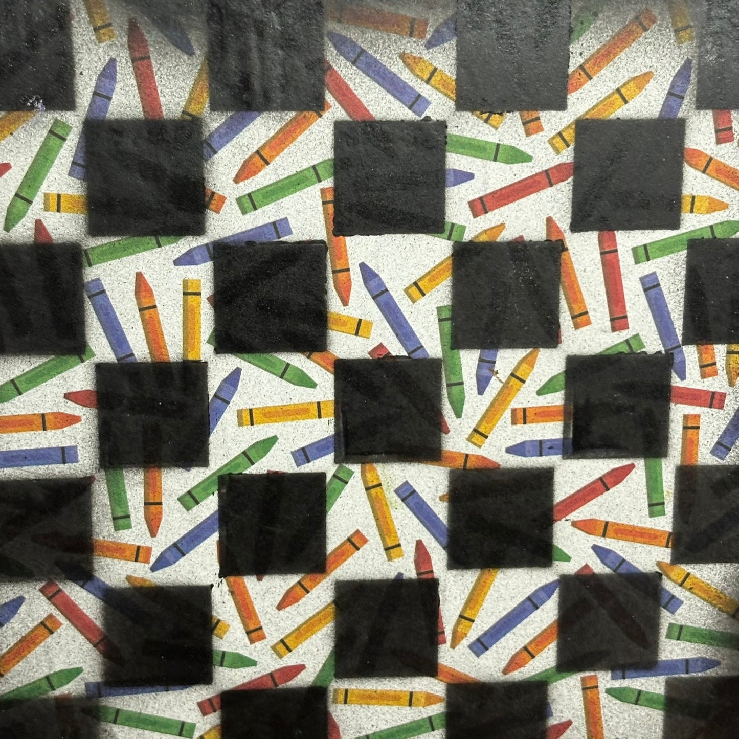 Purple Blue Chrome - Painted Double Sided Chess Board