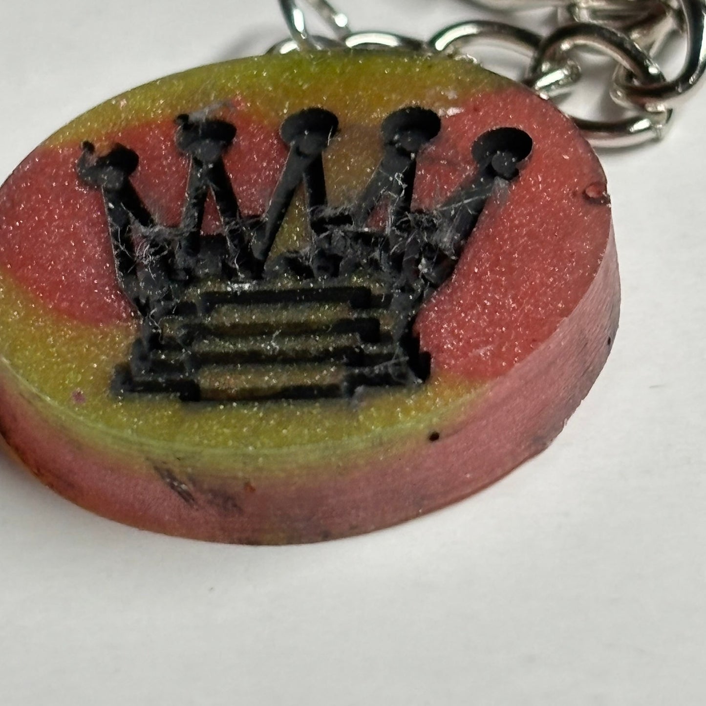 Color Mix Queen - Handmade Resin Keychain