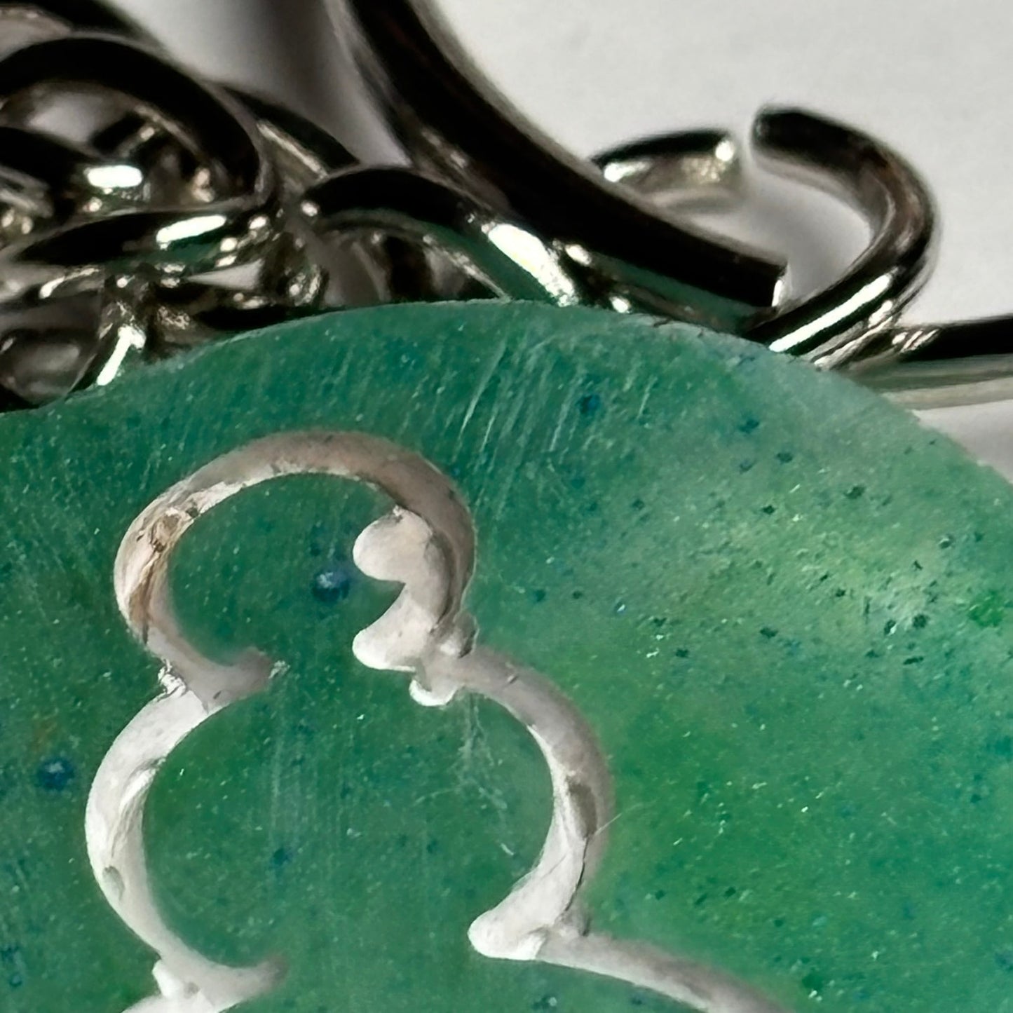 Green Pawn - Handmade Resin Keychain