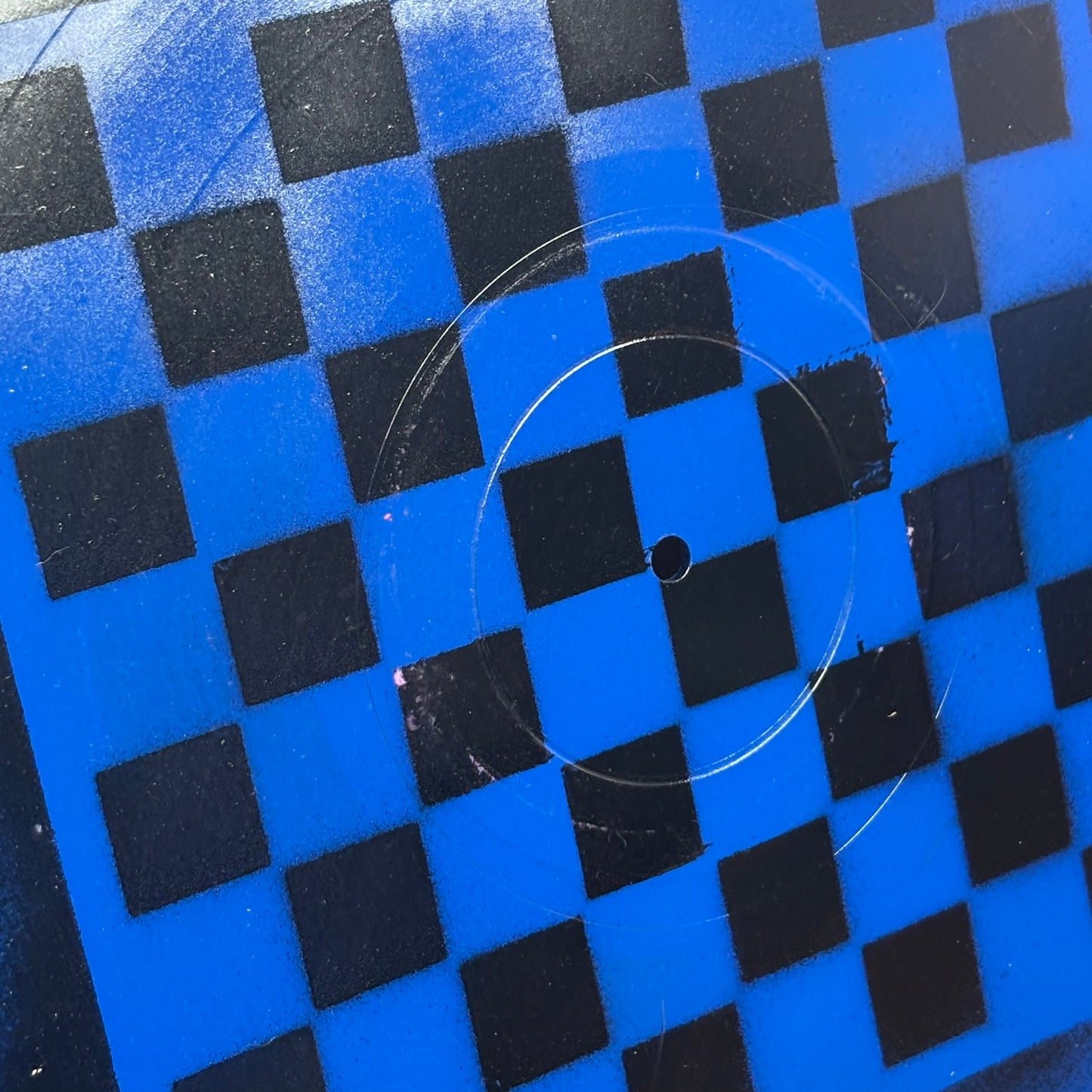 Deep Blue - Vinyl Chess Board
