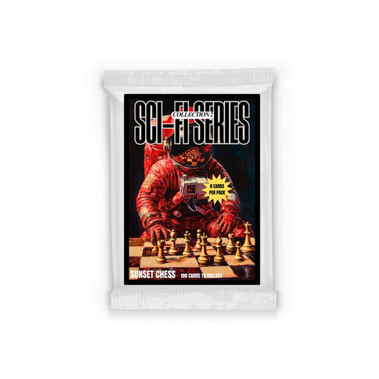 SCI-FI Edition 2 - Sunset Chess Scrapbook Card Pack