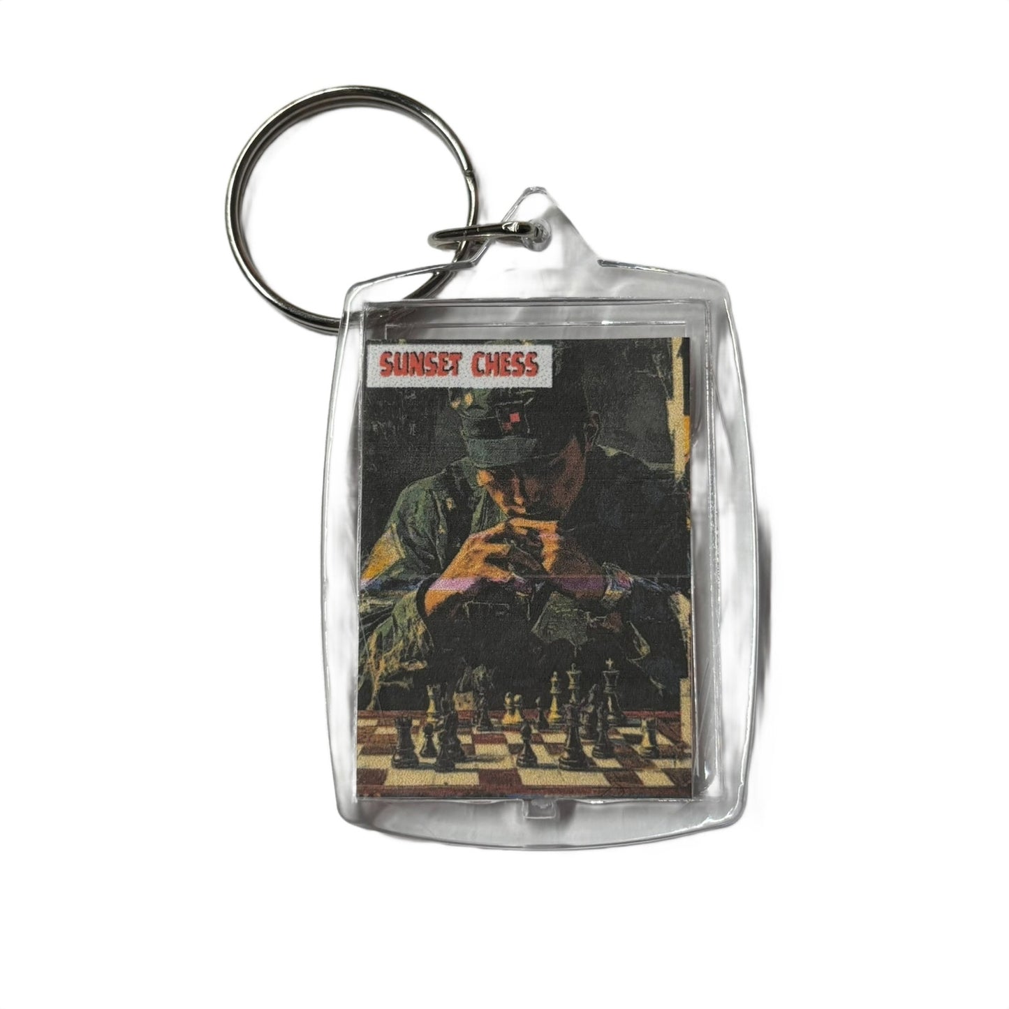 Soldier - Chess  Photo Keychain