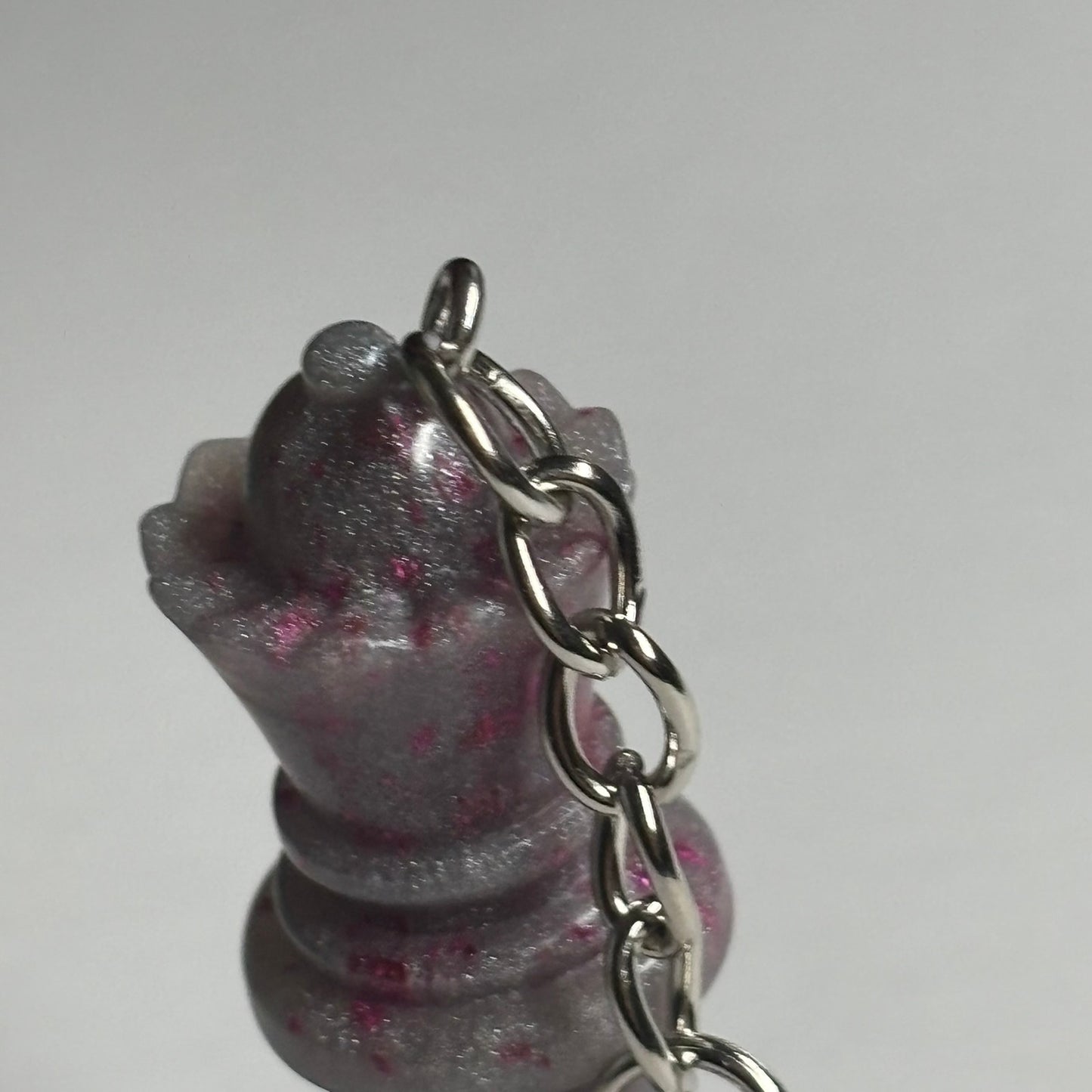Night Purple Queen - Handmade Resin Keychain