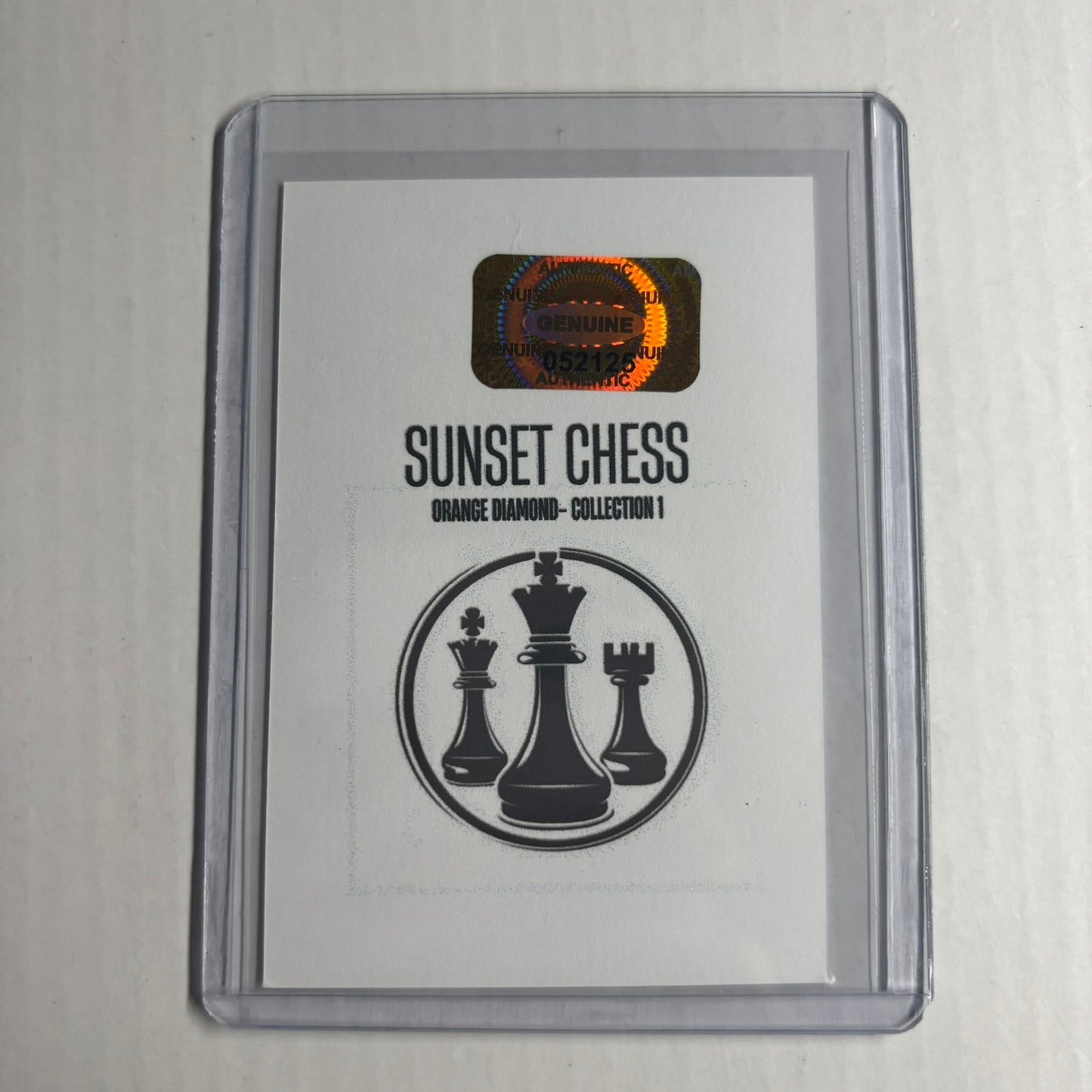 Orange Diamond Collection 1 - Trading Card