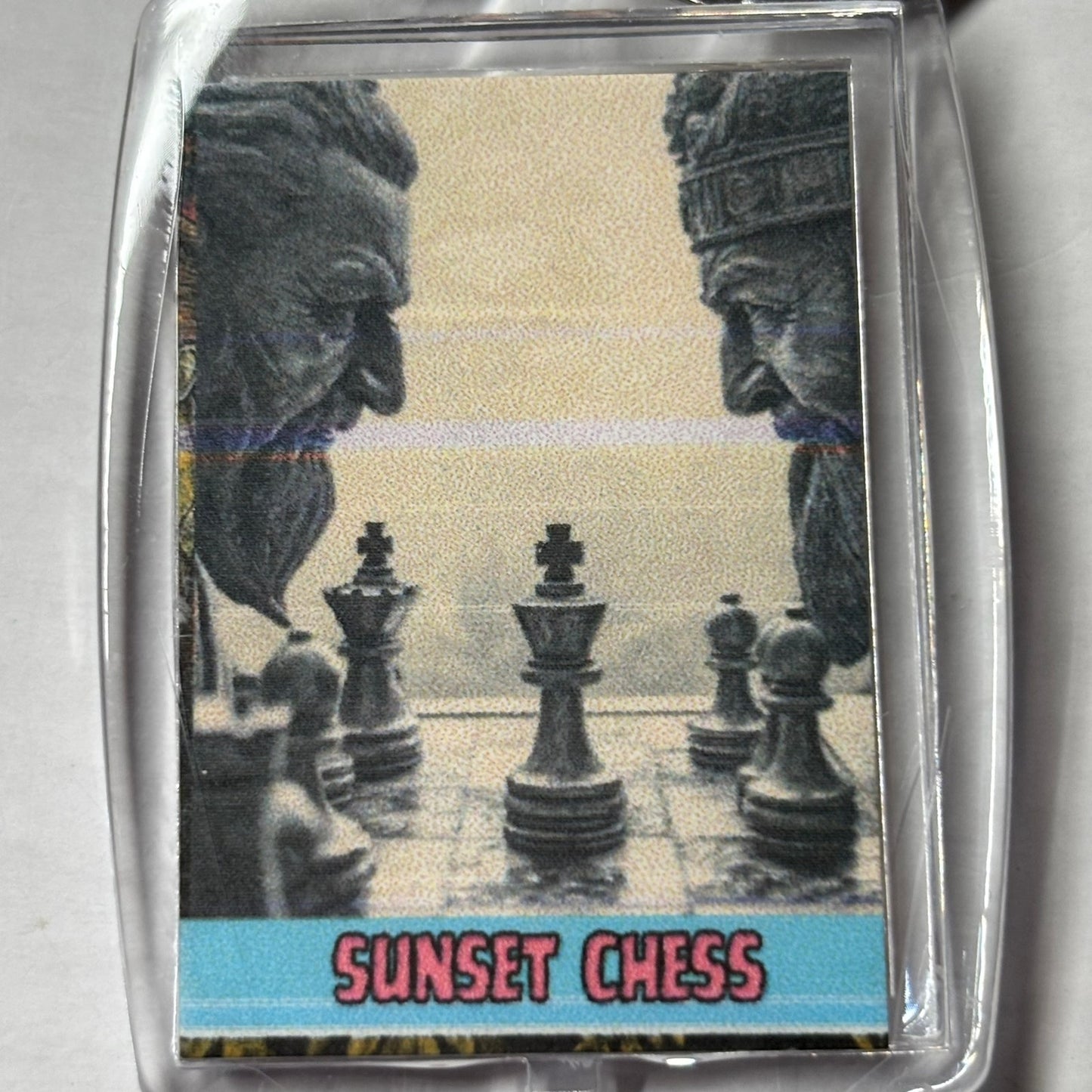 Rivalry - Chess  Photo Keychain