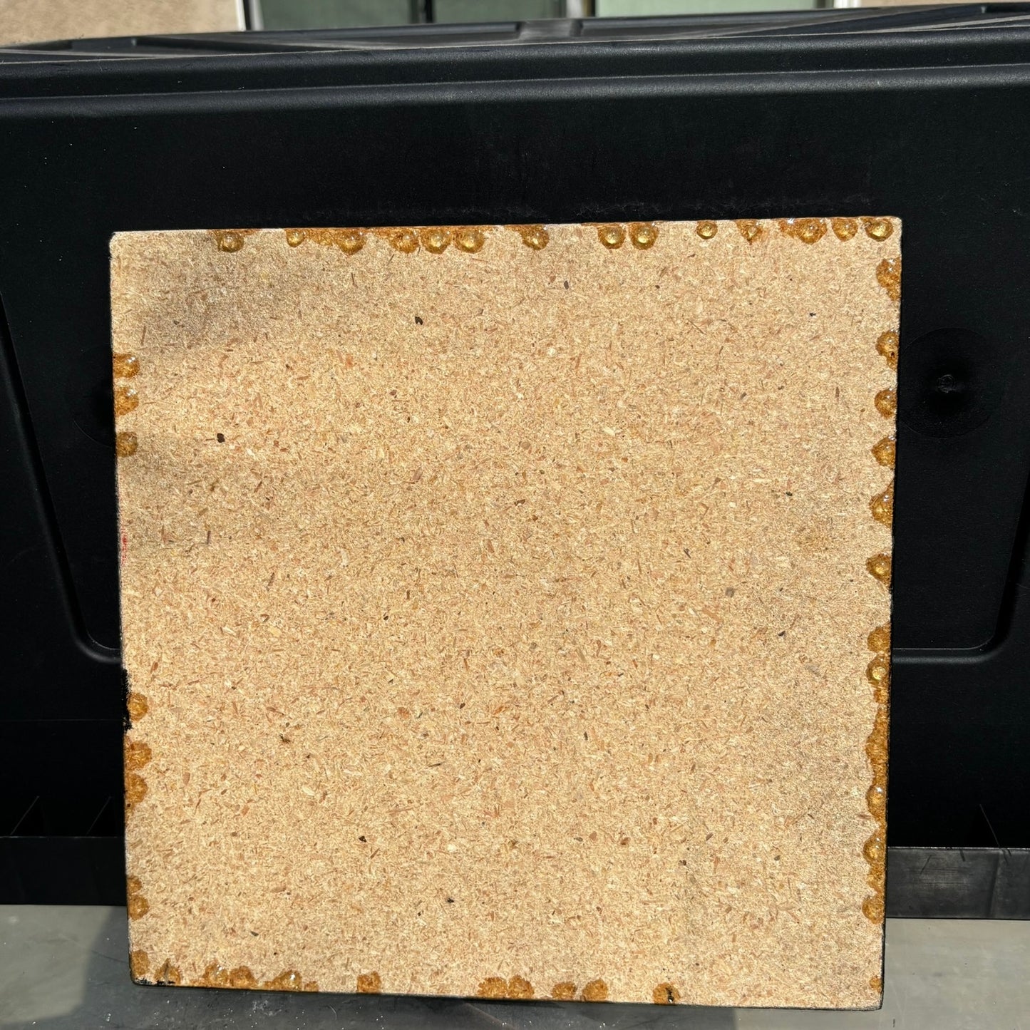 Peach Pink - Resin Coated Chess Board