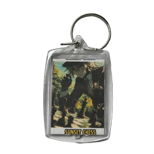 Level Head - Chess  Photo Keychain