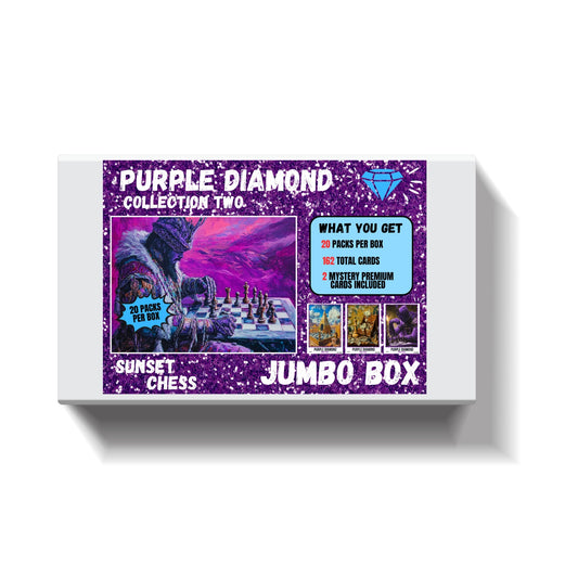Purple Diamond Part 2 - Jumbo Box Pack - Chess Trading Cards