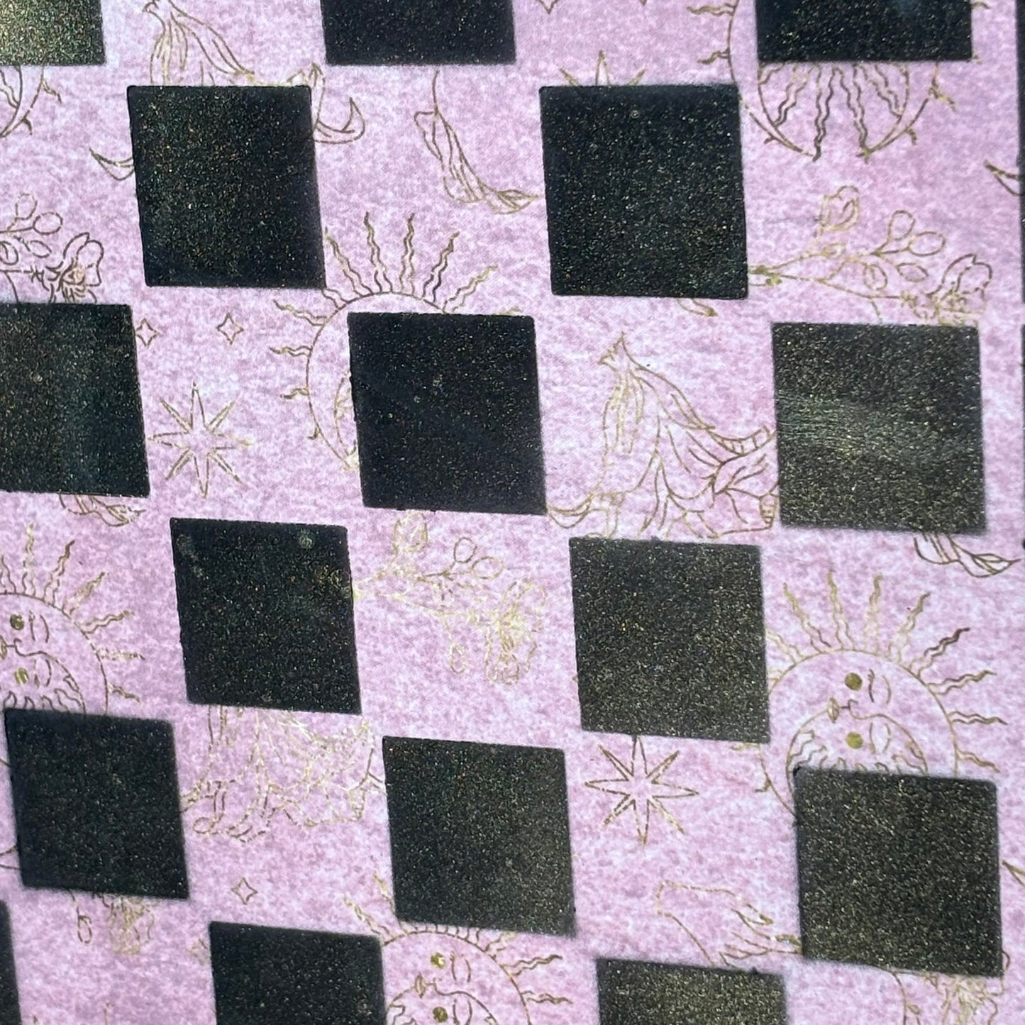 Splendid Pink - Scrapbook Chess Board