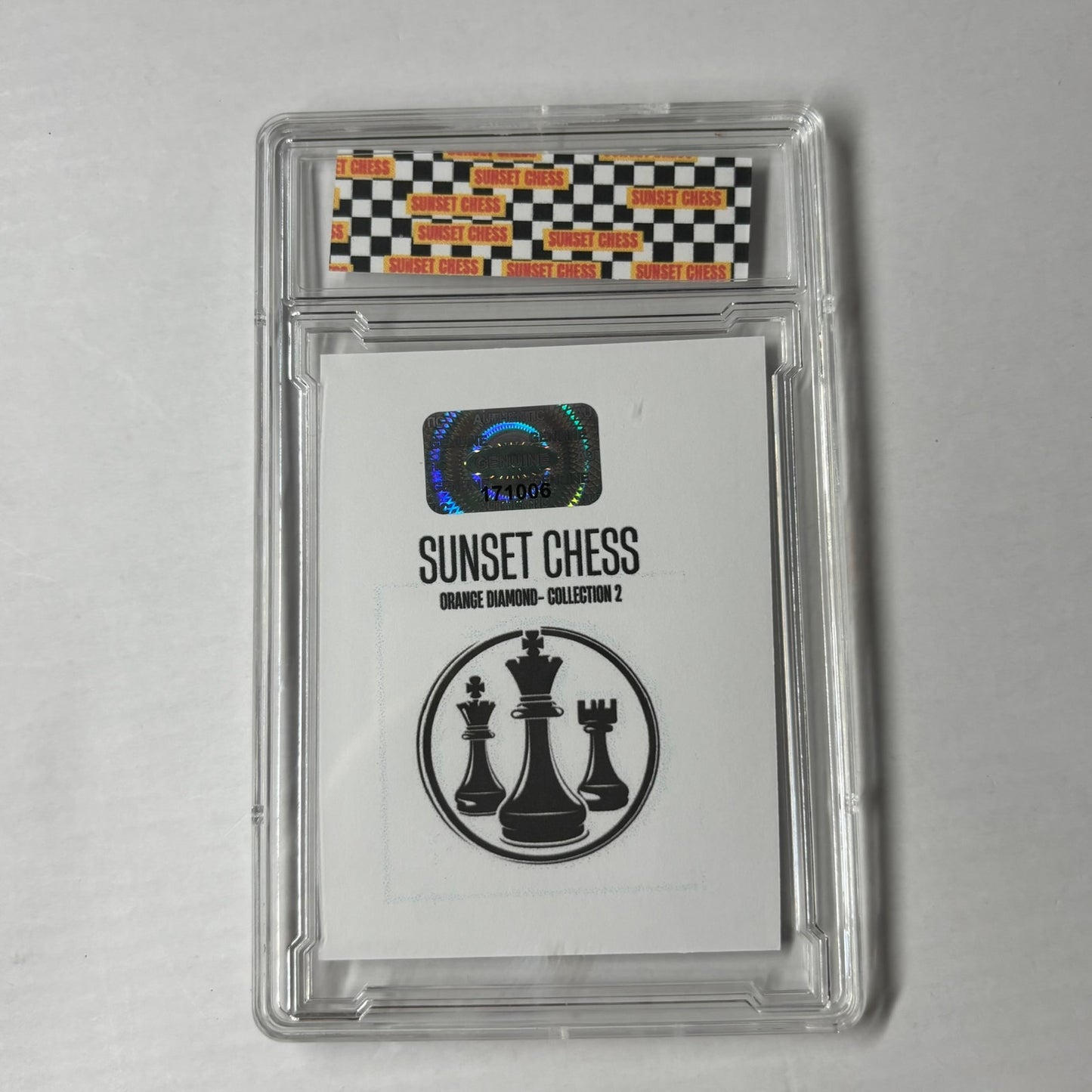 Orange Diamond Collection 2 - Premium Trading Card