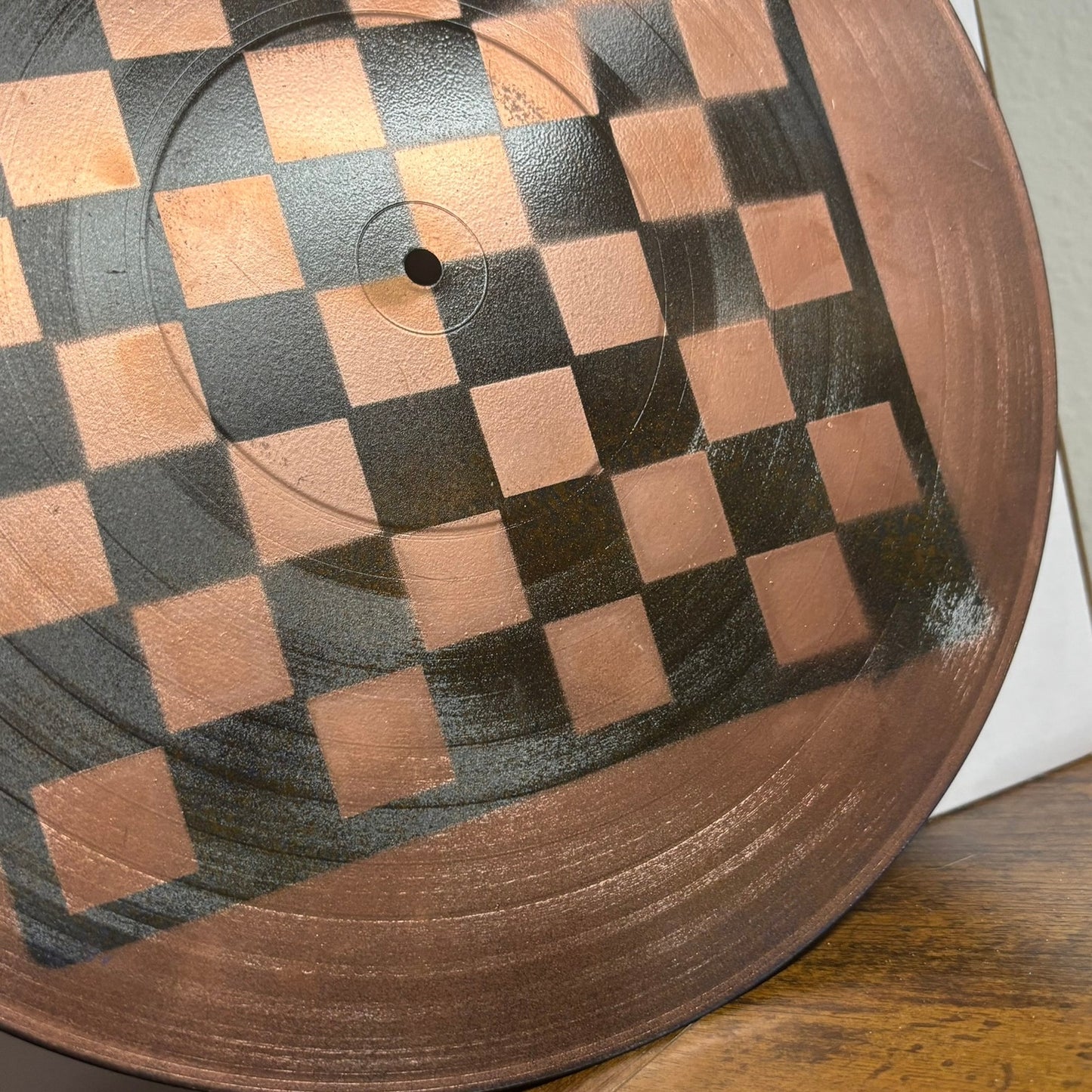 Bronze Black - Vinyl Chess Board