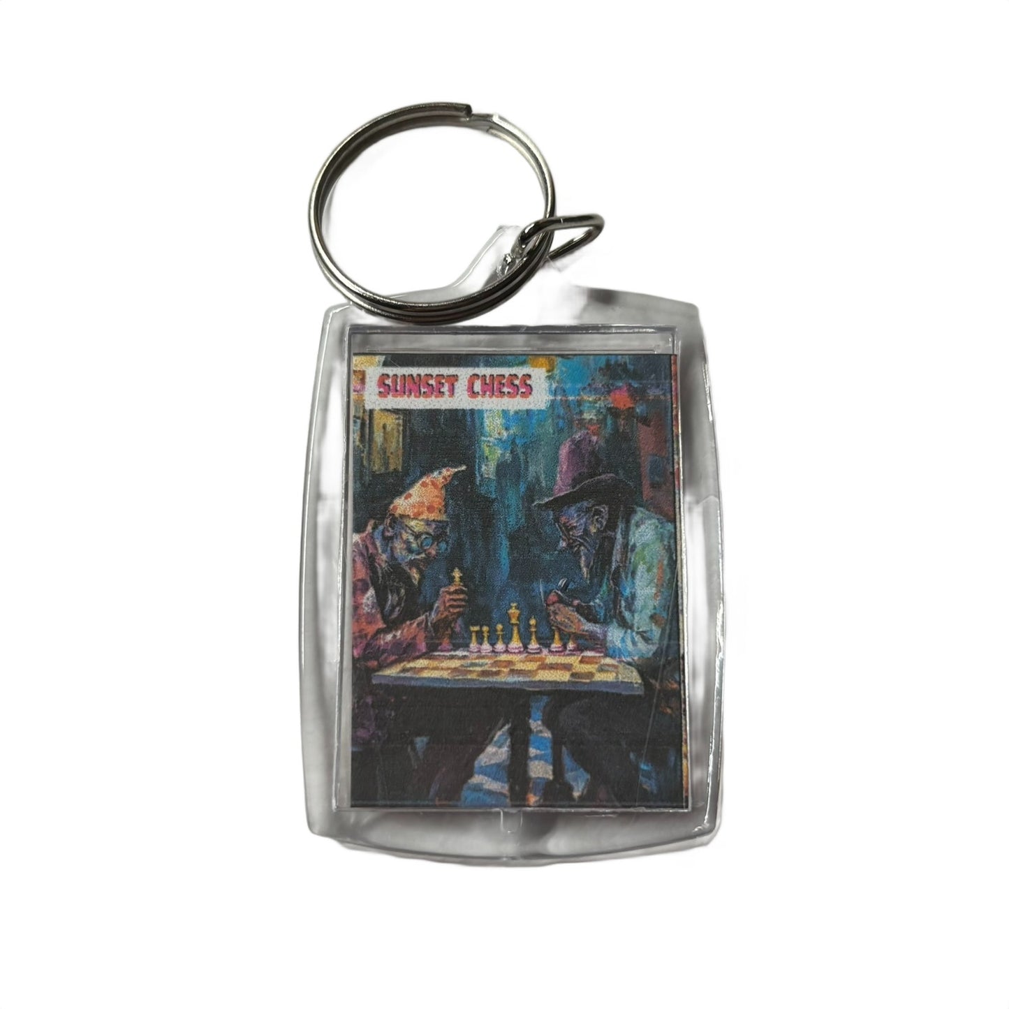 Inner Rooms - Chess  Photo Keychain