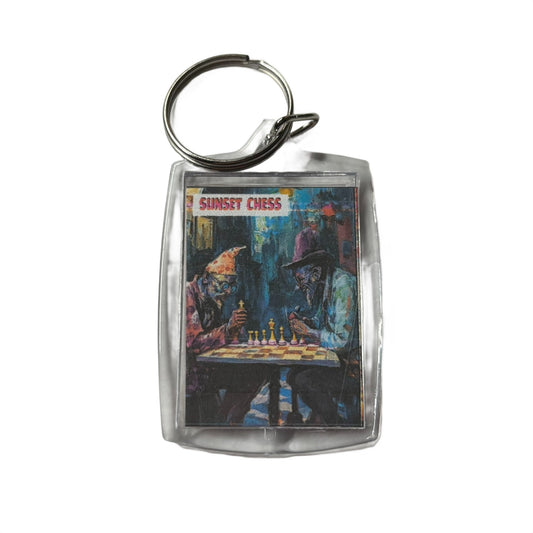 Inner Rooms - Chess  Photo Keychain
