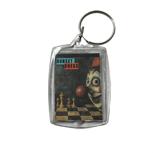 Clown Nose - Chess  Photo Keychain