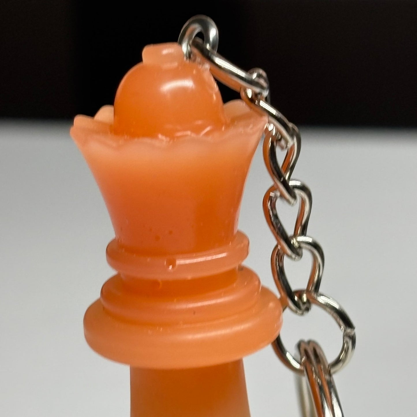 Orange Cream Queen - Handmade Resin Keychain
