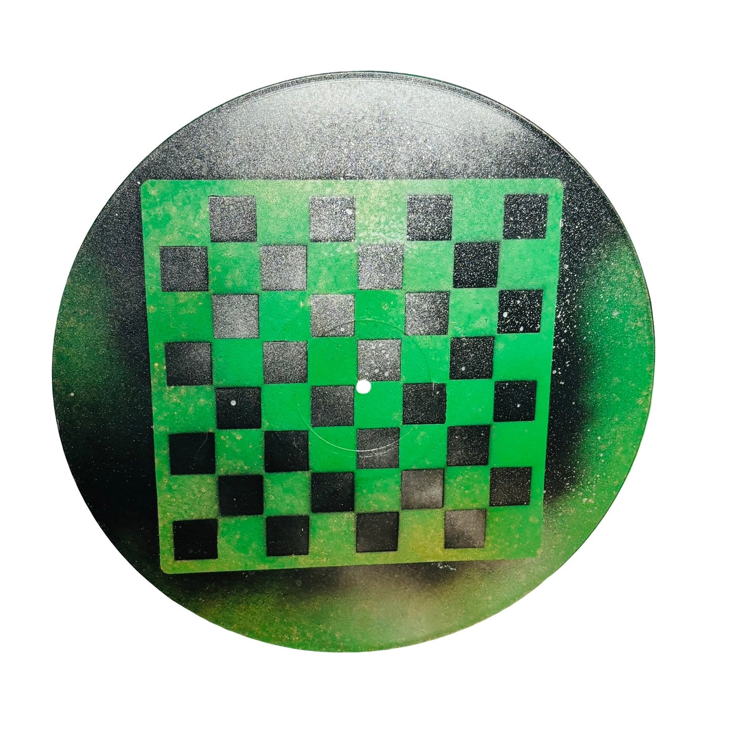 Deep Forest Green - Vinyl Chess Board