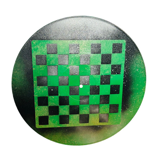 Deep Forest Green - Vinyl Chess Board