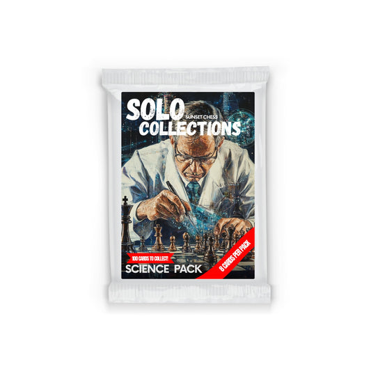 Science Solo Collection - Sunset Chess Scrapbook Card Pack