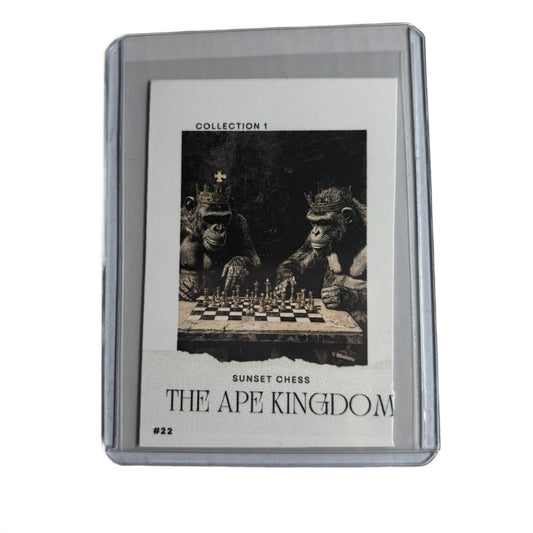 The Ape Kingdom Collection 1 Card #22 - Scrapbook Trading Card