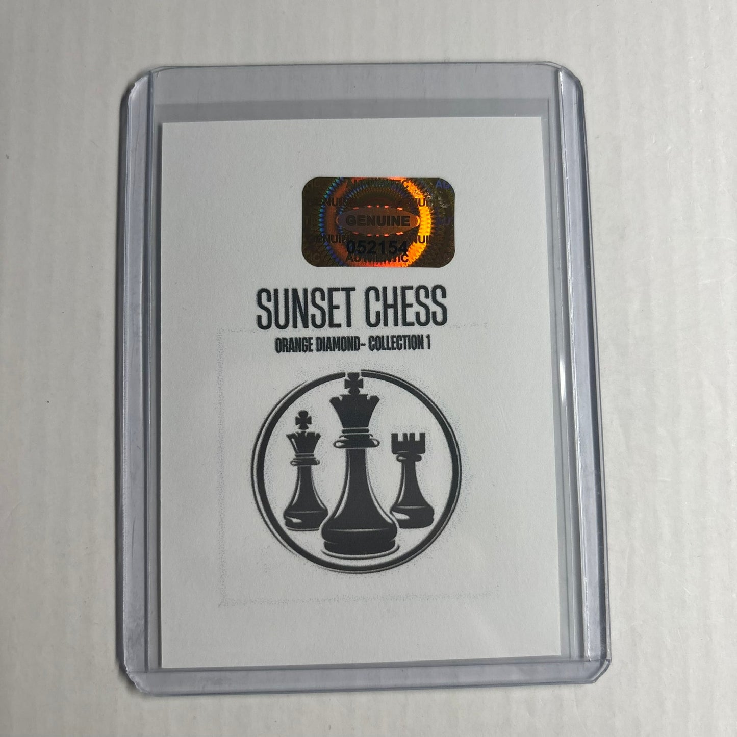 Orange Diamond Collection 1 - Trading Card