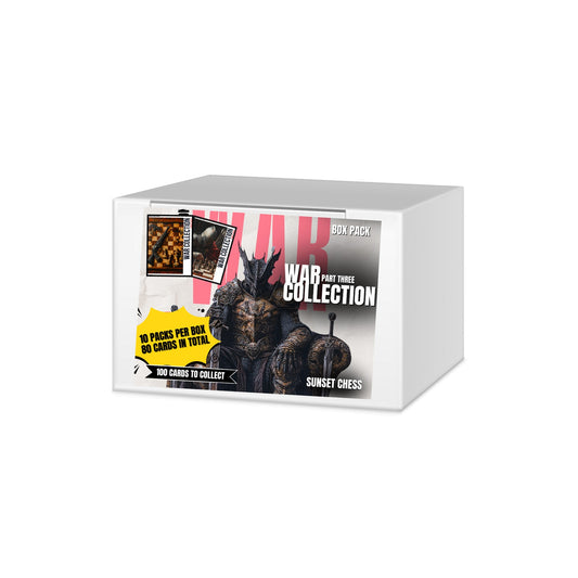 War Collection Three Trading Cards - Mini Box Collection