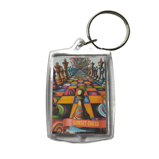 The Chess Path - Chess  Photo Keychain